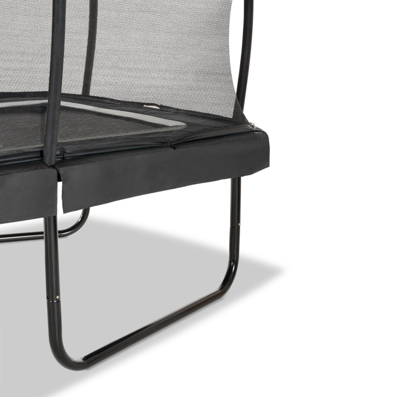 Батут Exit Allure Premium 214x366 см Black с сеткой