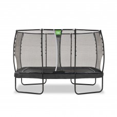 Батут Exit Allure Premium 214x366 см Black с сеткой
