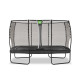Батут Exit Allure Premium 214x366 см Black с сеткой
