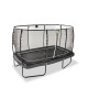 Батут Exit Allure Premium 214x366 см Black с сеткой