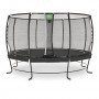 Батут Exit Lotus Premium Black 427 см с сеткой