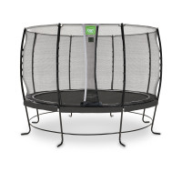 Батут Exit Lotus Classic 366 см Black з сіткою