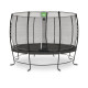 Батут Exit Lotus Classic 366 см Black с сеткой