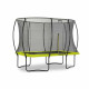 Батут Exit Silhouette Green 244х366 см с сеткой
