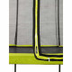 Батут Exit Silhouette Green 244х366 см с сеткой