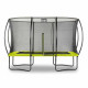 Батут Exit Silhouette Green 244х366 см с сеткой