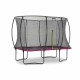 Батут Exit Silhouette Pink 244х366 см с сеткой