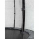 Батут Exit Elegant Black 253 см з сіткою Economy