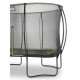 Батут Exit Silhouette Black 244x366 см с сеткой