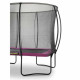 Батут Exit Silhouette Pink 244х366 см с сеткой