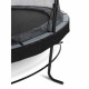 Батут Exit Elegant Black 253 см з сіткою Economy