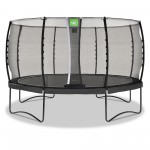 Батут Exit Allure Classic 427 см Black с сеткой