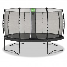 Батут Exit Allure Classic 427 см Black с сеткой
