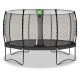 Батут Exit Allure Classic 427 см Black с сеткой