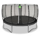 Батут Exit Allure Classic 427 см Black с сеткой