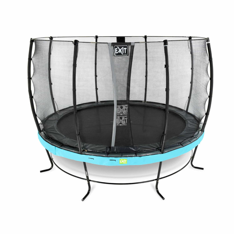 Батут Exit Elegant Blue 427 см с сеткой Economy