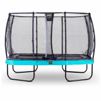 Батут Exit Elegant Premium Blue 244x427 см з сіткою Deluxe