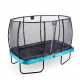 Батут Exit Elegant Premium Blue 244x427 см с сеткой Deluxe