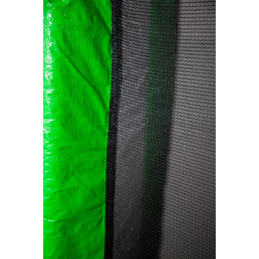 Батут з сіткою FitToSky 140 см зелёный