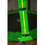 Батут з сіткою FitToSky 140 см зелёный