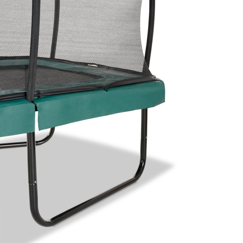 Батут Exit Allure Premium 214x366 см Green с сеткой