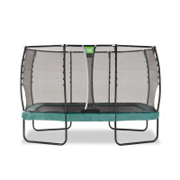 Батут Exit Allure Premium 214x366 см Green с сеткой