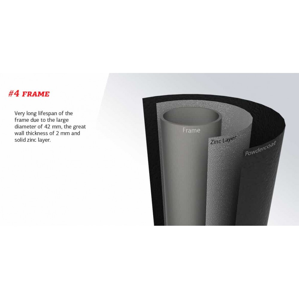 Батут Berg InGround Grand Champion Green 350x250 см с сеткой Deluxe