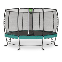 Батут Exit Lotus Premium Green 427 см з сіткою