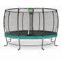 Батут Exit Lotus Premium Green 427 см с сеткой