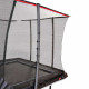 Батут Exit PeakPro 244x427 см с сеткой и лестницей
