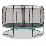 Батут Exit Allure Classic 427 см Green с сеткой