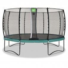 Батут Exit Allure Classic 427 см Green с сеткой