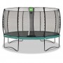 Батут Exit Allure Classic 427 см Green с сеткой