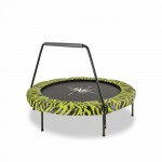 Батут Exit Tiggy Black/Green 140 см с ручкой