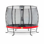 Батут Exit Elegant Red 305 см с сеткой Economy