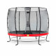 Батут Exit Elegant Red 305 см с сеткой Economy
