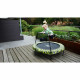 Батут Exit Tiggy Black/Green 140 см с ручкой