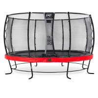 Батут Exit Elegant Premium Red 427 см з сіткою Deluxe
