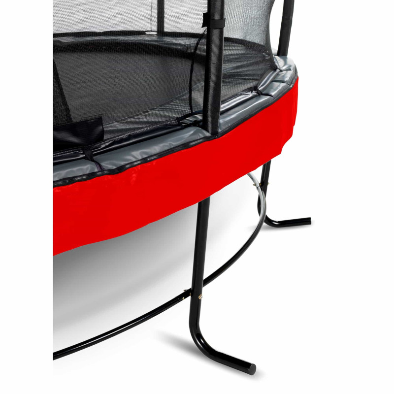 Батут Exit Elegant Premium Red 305 см с сеткой Deluxe