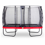 Батут Exit Elegant Red 244x427 см с сеткой Economy