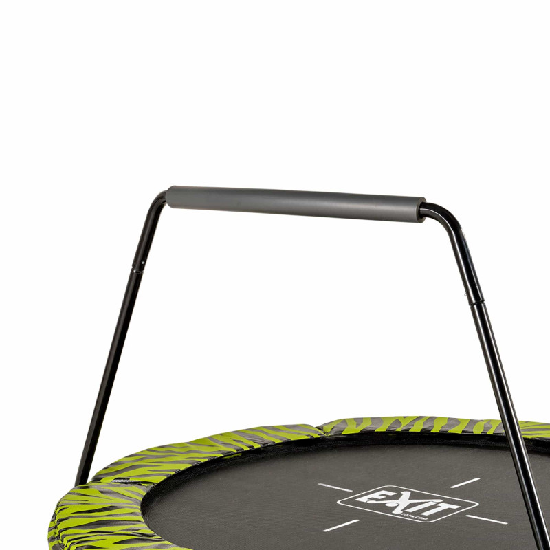Батут Exit Tiggy Black/Green 140 см с ручкой
