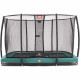 Батут Berg Ultim InGround Champion Green 330x220 см с сеткой Deluxe