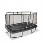 Батут Exit Allure Premium 244x427 см Black с сеткой