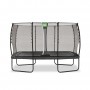 Батут Exit Allure Classic 214x366 см Black с сеткой