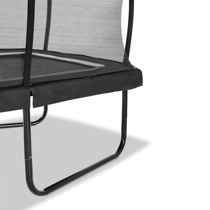 Батут Exit Allure Classic 214x366 см Black с сеткой