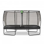 Батут Exit Allure Premium 244x427 см Black с сеткой