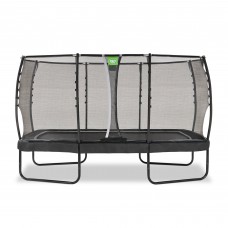 Батут Exit Allure Premium 244x427 см Black с сеткой