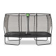 Батут Exit Allure Premium 244x427 см Black с сеткой