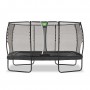 Батут Exit Allure Premium 244x427 см Black с сеткой