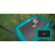 Батут Berg Ultim InGround Champion Green 330x220 см с сеткой Deluxe